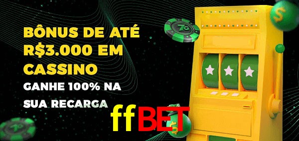 ffbet melhor bônus de depósito