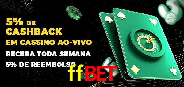 Promoções do cassino ao Vivo ffbet